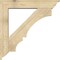 Ekena Millwork Balboa Traditional Rough Sawn Bracket w/ Offset Brace, Douglas Fir, 8"W x 44"D x 44"H BKT0806X44X44BOA01RDF - alternate 4